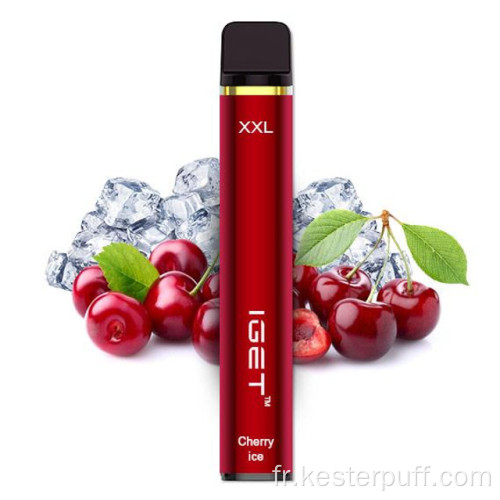 Vape jetable Iget XXL 1800 Puffs jetable